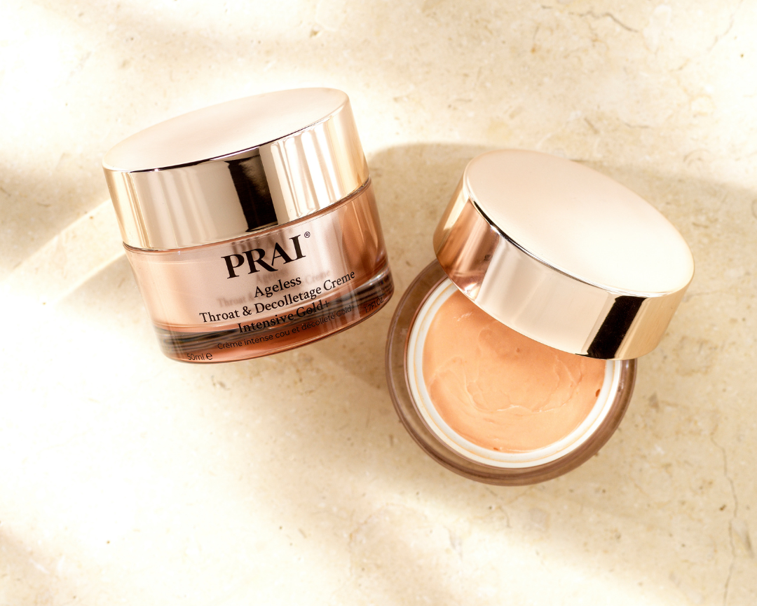 Meet Your New Go to Glow - Throat & Decolletage Creme Intensive Gold+